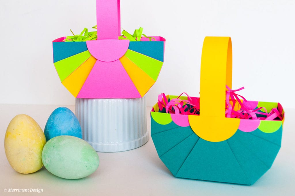 paper easter basket