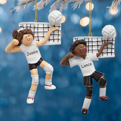 Volleyball Enthusiast Personalized Ornament