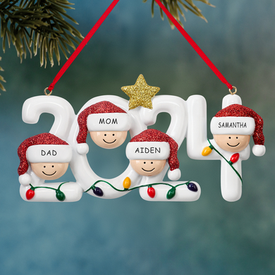 2024 Holiday Family Ornament