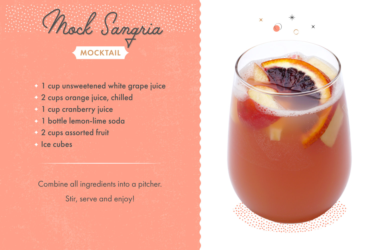 mocktail recipes sangria